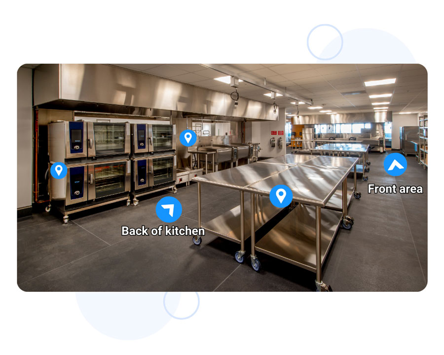 Facilitate 360 Scenario kitchen tour